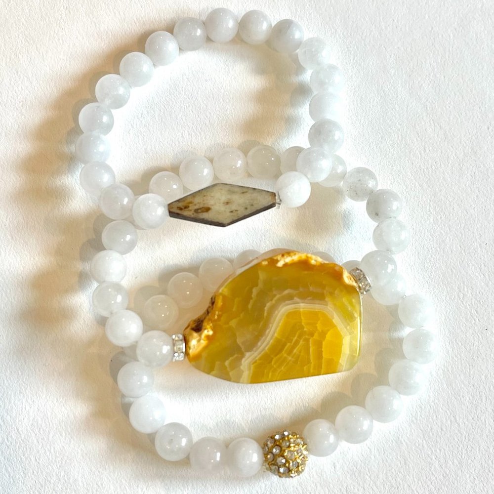 Stone Beaded Bracelets - image 1